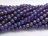 Mystic Coated Amethyst 6mm (6.5mm) Round-BeadBeyond