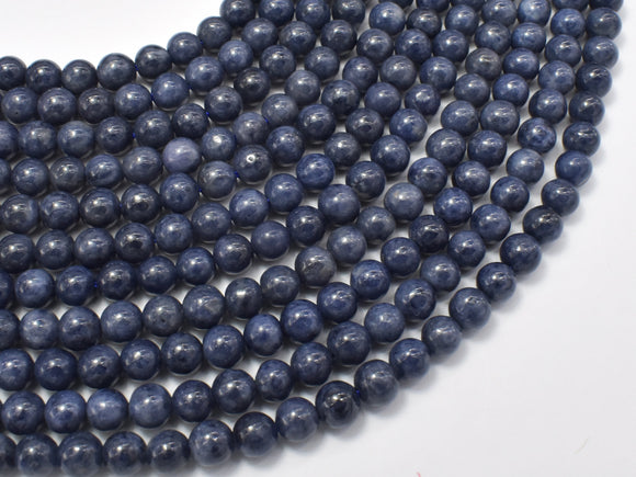 Blue Sapphire Beads, 5mm (5.4mm) Round-Gems: Round & Faceted-BeadBeyond