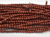 Rosewood Beads, 6mm Round Beads-Wood-BeadBeyond