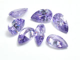 Cubic Zirconia Loose Gems - Faceted Pear, 1piece-Cubic Zirconia-BeadBeyond