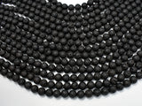 Black Lava Beads, Round, 8mm-Gems: Round & Faceted-BeadBeyond