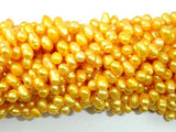 Fresh Water Pearl Beads, Gold, Top drilled, Dancing beads-Pearls & Glass-BeadBeyond