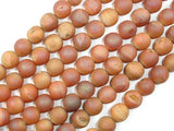 Druzy Agate Beads, Champagne Geode Beads, 10mm Round-Agate: Round & Faceted-BeadBeyond