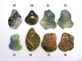 Assorted Stone Pendant, 1 piece