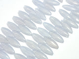 Glass Beads-Light Lavender, 8x22mm Marquise, 11 Inch-BeadBeyond