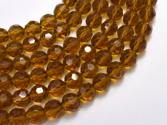 Crystal Glass Beads, 12mm Faceted Round Beads, 29 beads-BeadBeyond