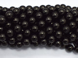 Jet 8mm Round Beads-BeadBeyond