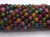 Jade - Tourmaline Color, 6mm Round-BeadBeyond