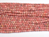 Rhodochrosite, 4.8mm Round-BeadBeyond