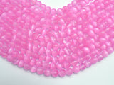 Selenite - Pink, 8mm (8.5mm) Round-BeadBeyond