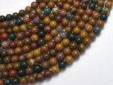 Ocean Jasper, 6mm (6.7mm), Round-BeadBeyond