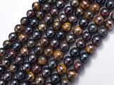 Mystic Coated, Tiger Eye Beads, 3 color, 8mm-BeadBeyond