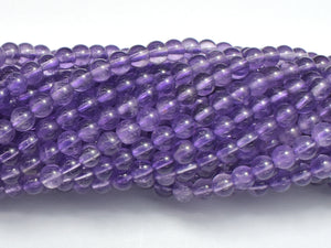 Amethyst Beads, 4mm (4.5mm) Round-BeadBeyond