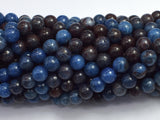 Blue Opal, 6mm (6.6mm) Round-BeadBeyond