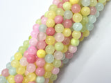 Jade - Multi Color, 6mm (6.5mm)-BeadBeyond