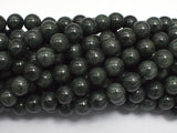 Natural Mocui Jade, 8mm Round-BeadBeyond