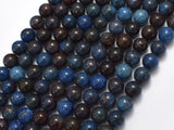 Blue Opal, 8mm (8.5mm) Round-BeadBeyond