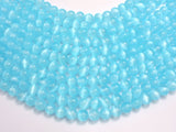 Selenite - Blue, 8mm (8.5mm) Round-BeadBeyond