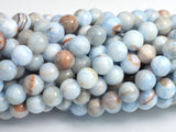 Jade - Light Blue, 8mm Round-BeadBeyond