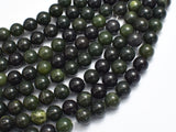 Canadian Jade Beads, 8mm (8.5mm) Round-BeadBeyond