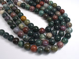 Indian Agate Beads, Fancy Jasper Beads, 14mm Round-BeadBeyond