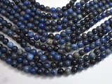 Dumortierite Beads, 8mm Round Beads-BeadBeyond