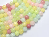 Jade - Multi Color, 8mm (8.5mm) Round-BeadBeyond