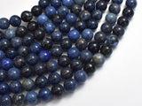 Dumortierite Beads, 8mm Round Beads-BeadBeyond