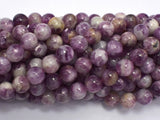 Purple Mica, 8mm Round-BeadBeyond