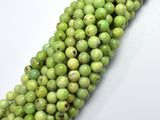 Chrysoprase Beads, 8mm(7.8mm) Round Beads