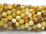 Yellow Opal, 8mm (8.5mm) Round-BeadBeyond