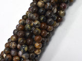 Pietersite, 7.8mm Round Beads-BeadBeyond