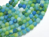 Matte Jade - Green & Blue, 6mm Round-BeadBeyond