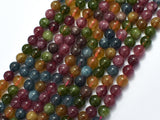 Jade - Tourmaline Color, 6mm Round-BeadBeyond