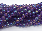 Mystic Coated Amethyst 8mm Round-BeadBeyond