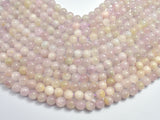 Kunzite 6.5mm Round Beads-BeadBeyond