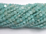 Amazonite, 4mm Heart-BeadBeyond