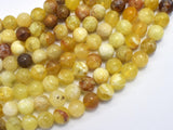 Yellow Opal, 8mm (8.5mm) Round-BeadBeyond