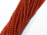 Carnelian Beads, Round, 4mm-BeadBeyond