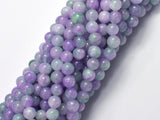 Jade - Purple & Light Green 6mm-BeadBeyond