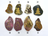 Assorted Stone Pendant, 1 piece