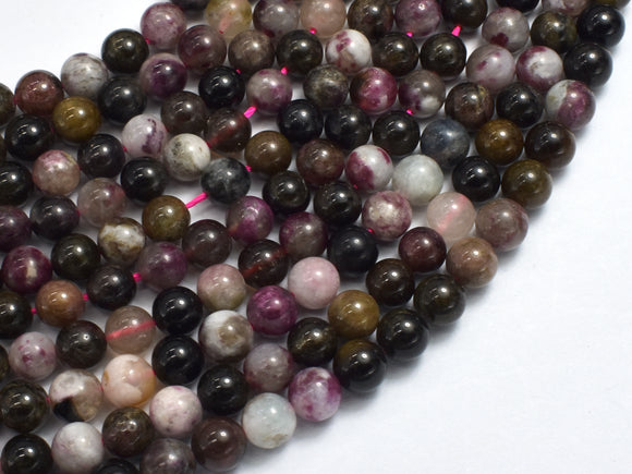 Tourmaline Beads, 6mm Round Beads-BeadBeyond