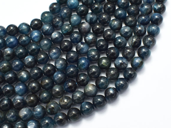 Kyanite Beads, 6mm (6.5mm) Round Beads, 15.5 Inch-BeadBeyond