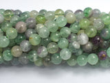 Fluorite, Rainbow Fluorite, 8mm (8.5mm), Round-BeadBeyond