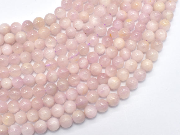 Kunzite Beads, 6mm (6.7mm) Round Beads-BeadBeyond