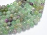 Fluorite, Rainbow Fluorite, 8mm (8.5mm), Round-BeadBeyond