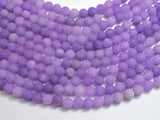 Matte Jade - Lavender, 8mm Round-BeadBeyond
