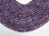 Lepidolite Beads, 6mm Round Beads-BeadBeyond