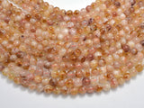 Citrine Beads, 8mm, Round-BeadBeyond