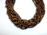 Tiger Eye, 4mm Round Beads-BeadBeyond